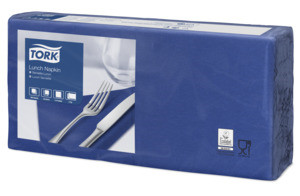 2-ply napkin Tork blue 33x33 200pcs / packet