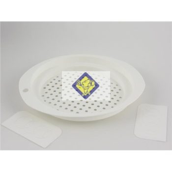 galuskaszaggató műanyag nagy lyukú