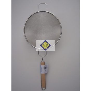 szűrő fa nyéllel 23cm