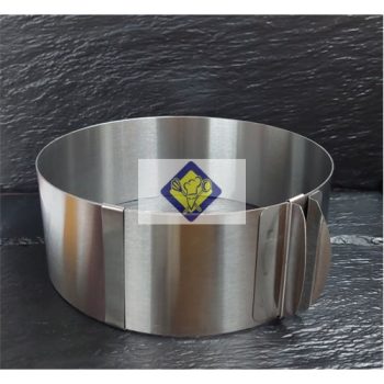   tortaforma rm. állítható, kerek, átm.: 16-30 cm, mag.: 6 cm