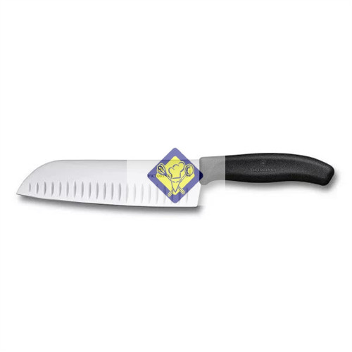 Victorinox szakács kés 17 cm santoku barázdált Swiss Classic - 6_8523_17B
