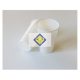 metallized glass 2 dl white 100 Piece / package.