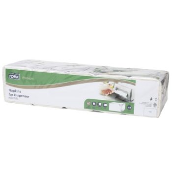 Tork Spender Servietten weiß, 21 Premium, 6x33cm
