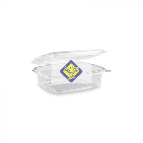plas bowl together with cover 500 ml pp. 50 pcs / knots.