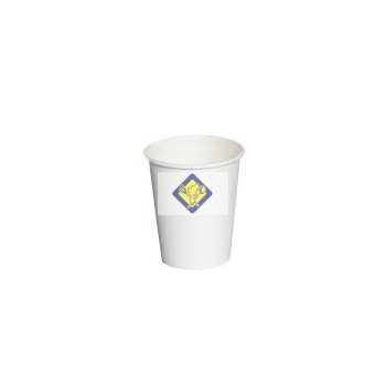 white paper cup of 280 ml of Ø 80 mm, 50 pieces / package.