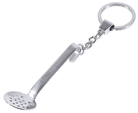 Keychain filter spoon