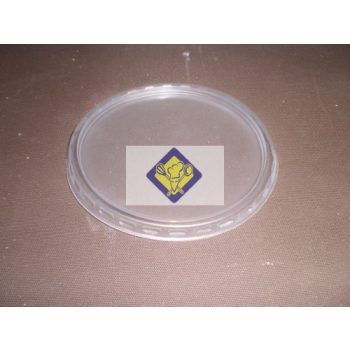 metallized microwaveable bowl of salad roof 100 pcs / knots.