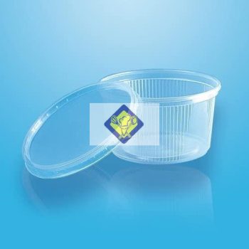 Salad bowl metallized microwaveable 250 ml 100 / package.