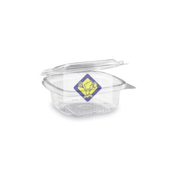   műa tál egybefedeles  250 ml 11,6x11,2x4,5cm PET 50 db / csomag (26 Ft bruttó / darab)