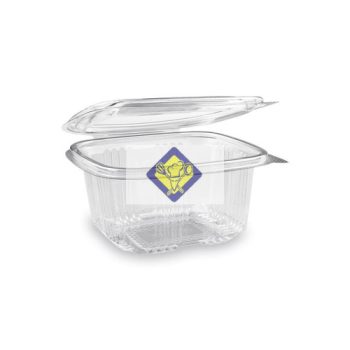   műa tál egybefedeles  500 ml 12,7x13,3x6,5cm PET 50 db / csomag (39 Ft bruttó/darab)