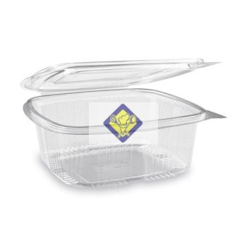   műa tál egybefedeles 1000 ml 16,7x17,4x6,4cm PET 50 db / csomag (74 Ft bruttó/darab)