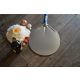 Aluminum pizza shovel. GI. Round 33 cm / 150 cm
