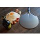 Aluminum pizza shovel. GI. Round 36cm / 150cm