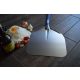 Aluminum pizza shovel. GI. 36x36 cm / 150 cm