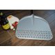 Aluminum pizza shovel. GI. 50x50cm / 180 cm perforated end