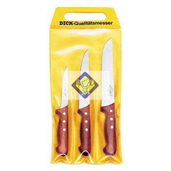Dick Messersatz 3-teiligen Holzgriff - 8155300