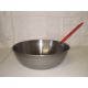 paella frying slices with handle 24cm deep
