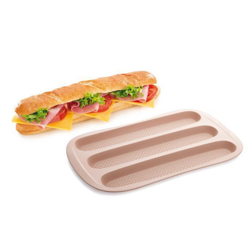 silicone baking molds baguette Tescoma