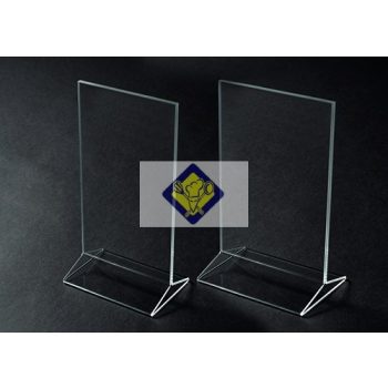 plexi étlaptartó 21x11cm