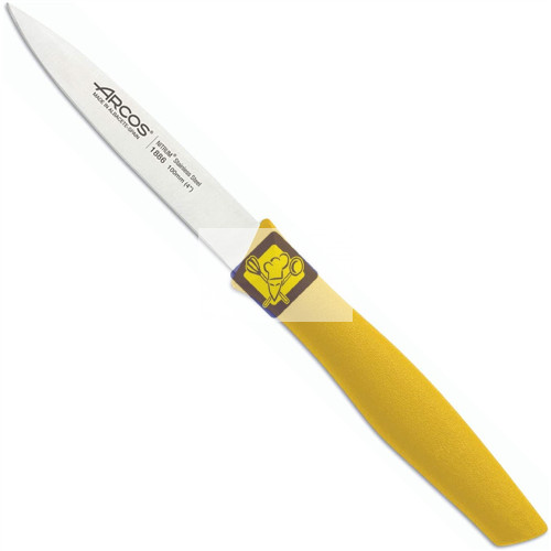 Arcos zöldséghámozó kés 10 cm sárga - 188625