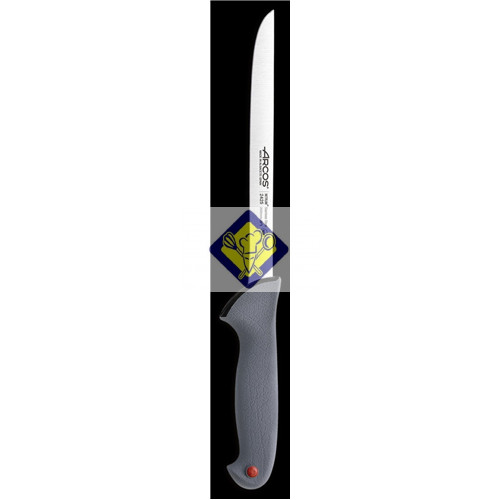 Arcos filéző kés 20 cm, gumis nyél, jelölőkkel COLOUR PROF