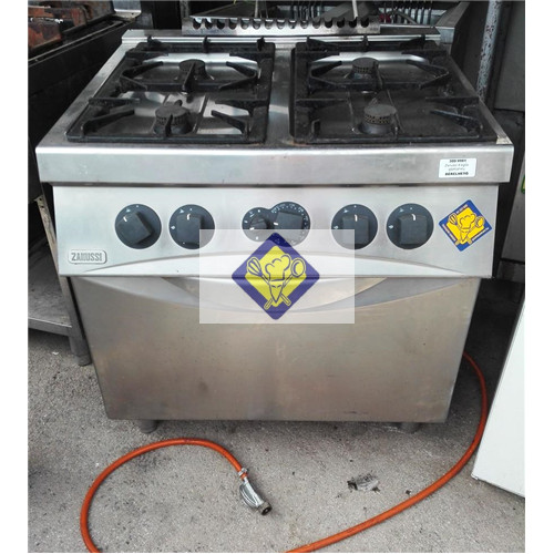 Gas cooker, four-burner, PB-s, gas fired oven, Zanussi, only lending