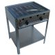 Gasgrill Bein bestehend aus zwei Gasbrenner BGS-2G