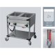 Wärmen, Wasserbad, 1,4 kW, 2xGN1 / 1 Modell 2120 BmpD