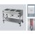 Warming, waterbath, 2.1 kW, 3xGN1 / 1 Model 3120 BMPD