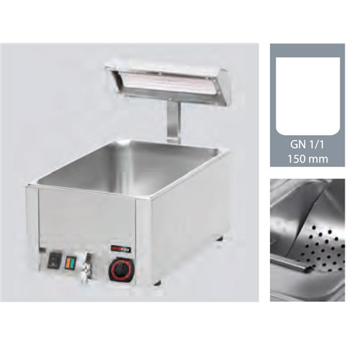 Warming, fried potatoes, ceramic lamp of 1.2 kW, GN1 / 1, a drain BMV Model 1115 + IL3