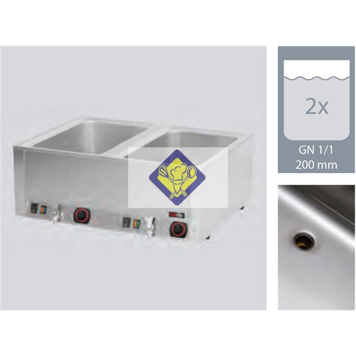 Warming, waterbath, 3 kW, GN1 / 1 Model 2120 BMV