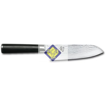   Shun klassischer Damast asiatischen Kochmesser 18cm - DM-0702