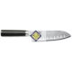 Kai Shun santoku ázsiai szakácskés 18cm hullámos penge Classic Damask - DM-0718