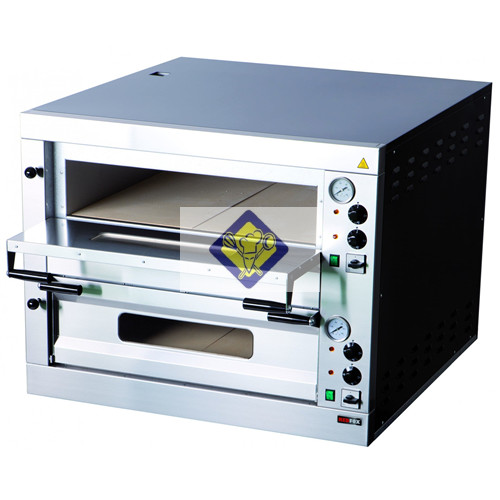 Pizza Oven, electric, 2 shaft, 33 cm Model E 12