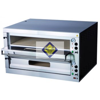 Pizzaofen, elektrisch, 2 Welle, 33 cm Modell E 18