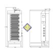 Gyrossütő elektrisches Heizelement 7, 10,5 kW Modell Potis E4 / S