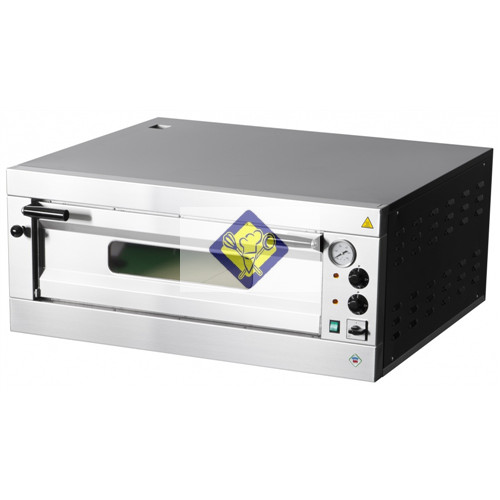 Pizza Oven, Electric, one shaft, 33 cm Model E 6