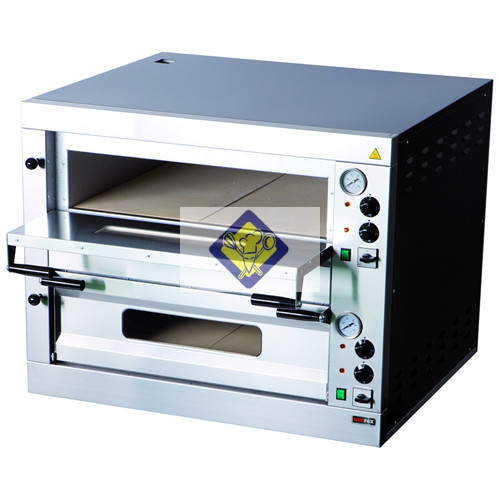 Pizza Oven, electric, 2 shaft, 33 cm Model E 8