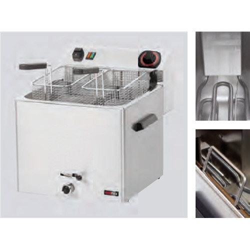 Friteuse, elektrisch, 10L, Tabelle Modell TD 10 FE