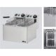 Friteuse, elektrisch, 04 + 04 L, 44 E FE Desktop-Modell