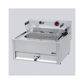   Fritőz, elektromos, 16 L, 400 V, 2 kosárral, asztali, 600-as széria Modell FE 66/2 ELT