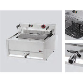   Fritőz, elektromos, 16 L, 400 V, 600-as széria Modell FE 66 ELT