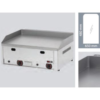   Backblech, gasbefeuerte, Backofen Fläche: 65x48cm, glatt Modell FTH 60 G