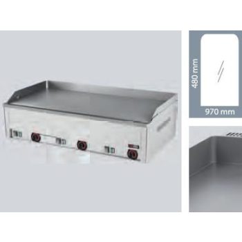   Backbleche, Elektroherd Oberfläche: 97x48cm, glatt Modell FTH 90 E