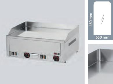 Lapsütő, elektromos, sütőfelület: 65x48cm, sima-krómozott Modell FTHC 60 E