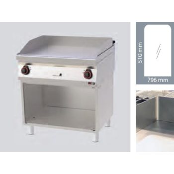   Backbleche, Elektroofen Oberfläche: 79,6x51cm offenen Rahmen für freistehende Einheiten, Serie 700, glatt, verchromter Modell 70/80 E FTHC