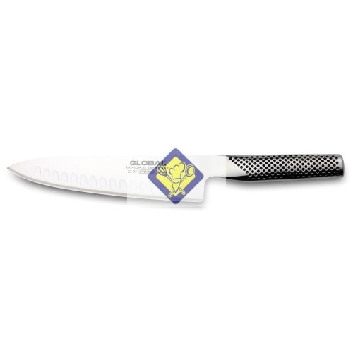 Global szakács kés, bordázott 20cm - G-77