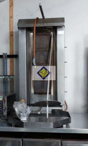 Gyrossütő, 4 égős, POTIS 14 kw PB Kölcsönzésre