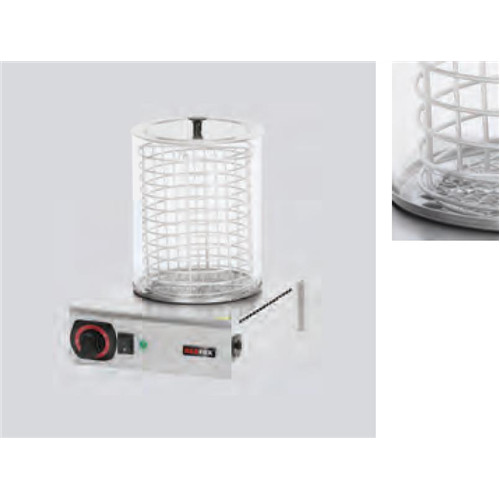 Hot Dog device frankfurter cooking / heat retaining cage Model HD N / R
