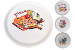 pizzatányér 31cm "Pizza a sütőben"